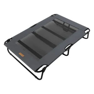 Adventure Foldable Travel Pet Cot Grey