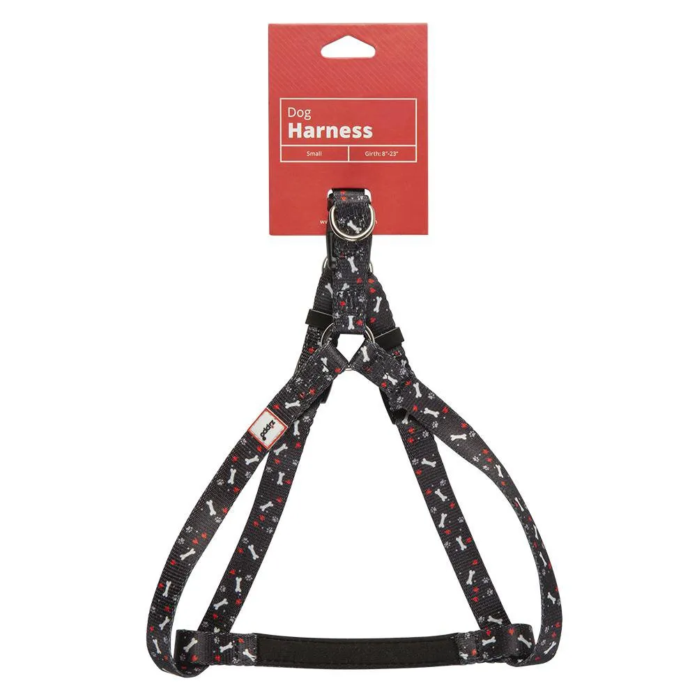 Black Nylon Pet Harness