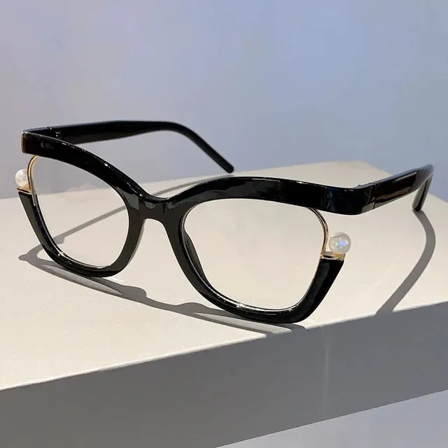 Cat Eye Anti Blue Light Optical Glasses