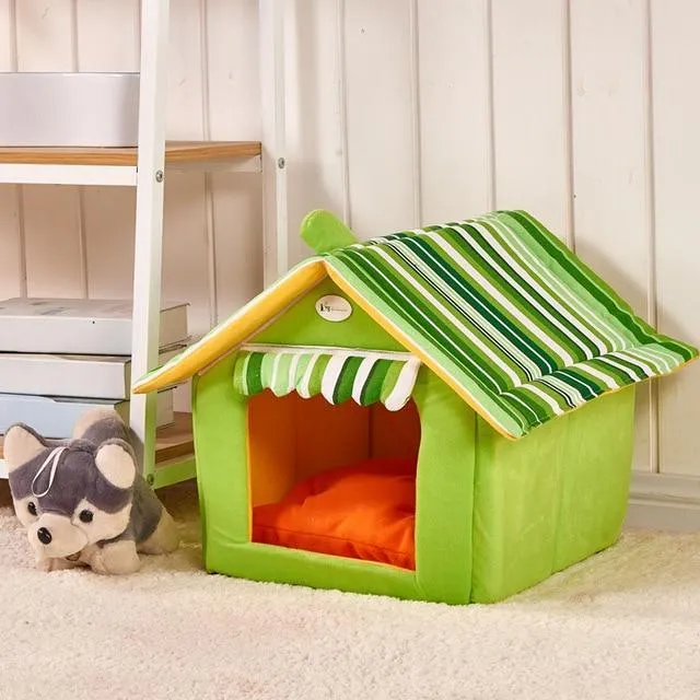 Comfy Dog House Bed