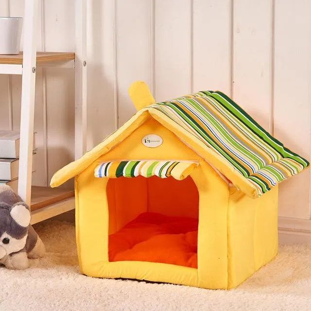 Comfy Dog House Bed