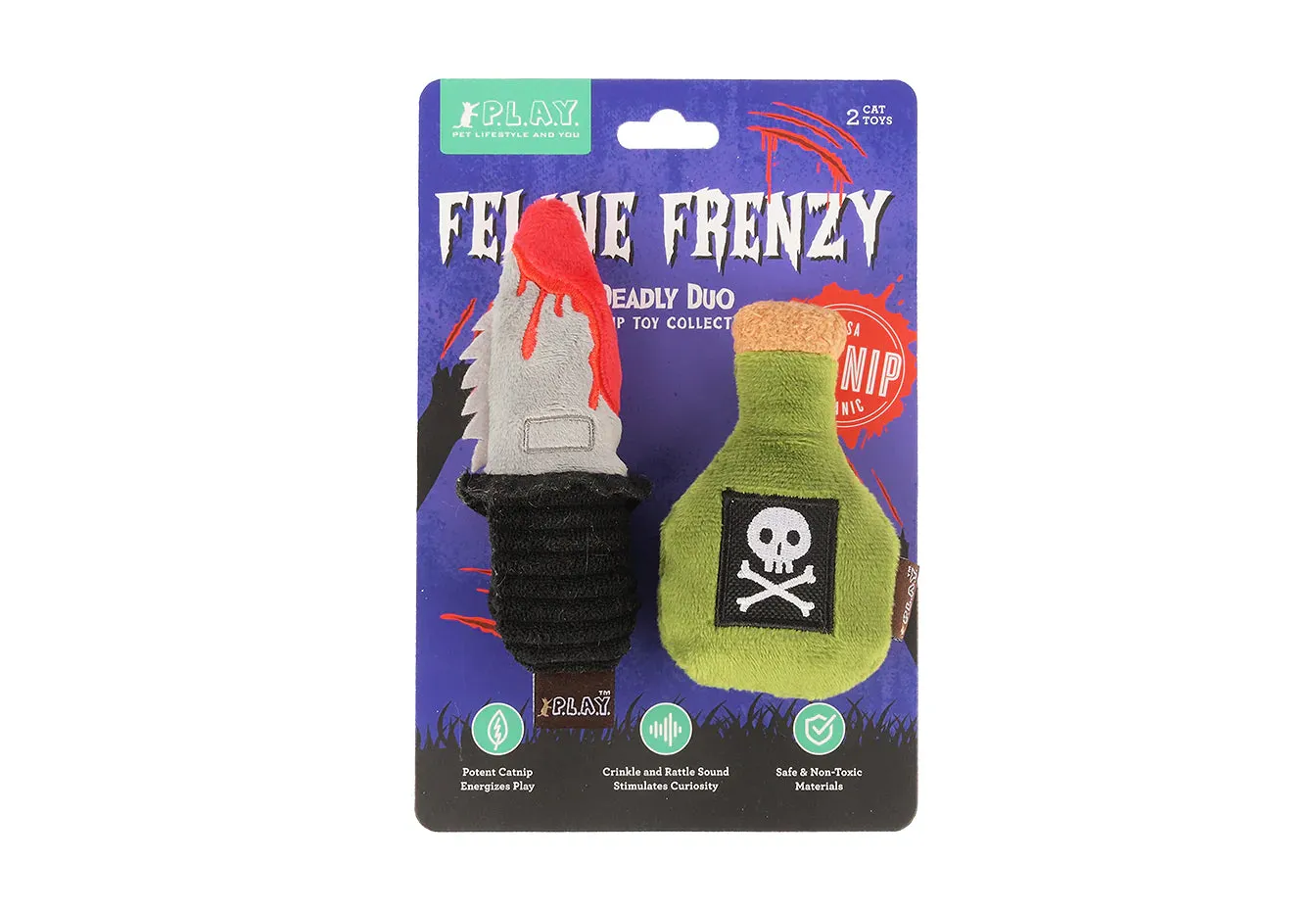 Feline Frenzy - Killer Cat Toy - Deadly Duo