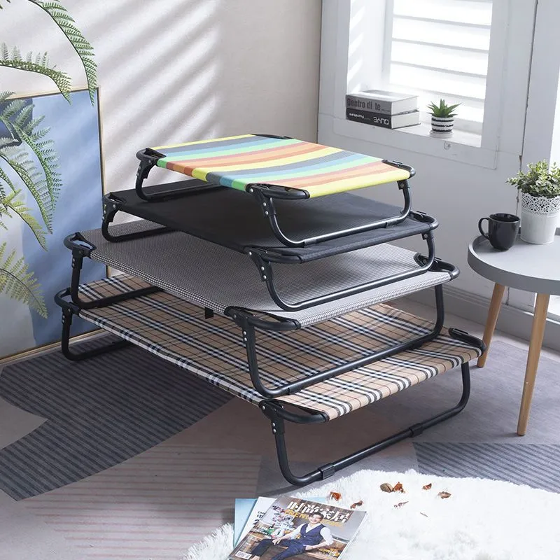 Foldable Elevated Outdoor Puppy Bed – Breathable and Sturdy Design