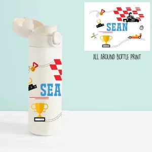 Insulated Water Bottle - Race Car