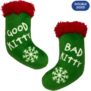 Kittybelles Good Kitty Bad Kitty Stocking - Cat Toy