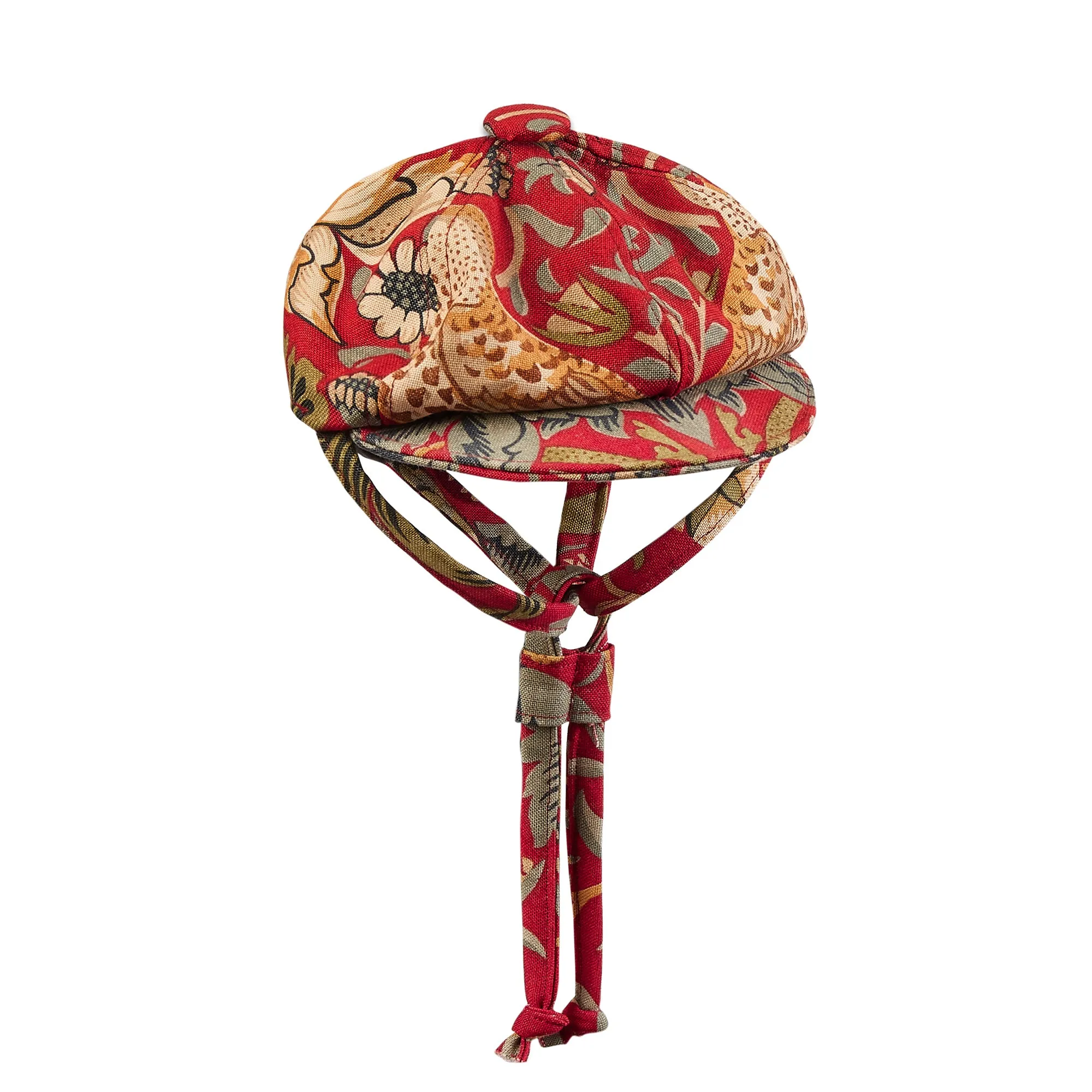 Morris Strawberry Red Baker Boy Dog Hat
