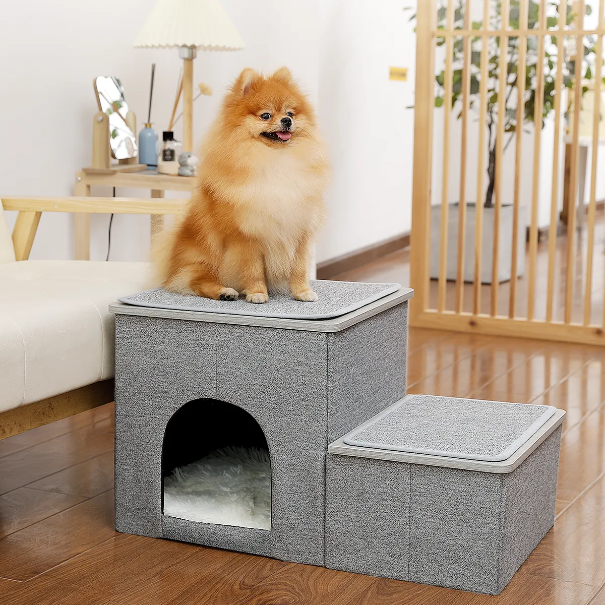 PAWZ Road 2-in-1 Jumping Platform Portable Home Ladder