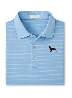 Peter Millar Hemlock Performance Jersey Polo - Cottage Blue