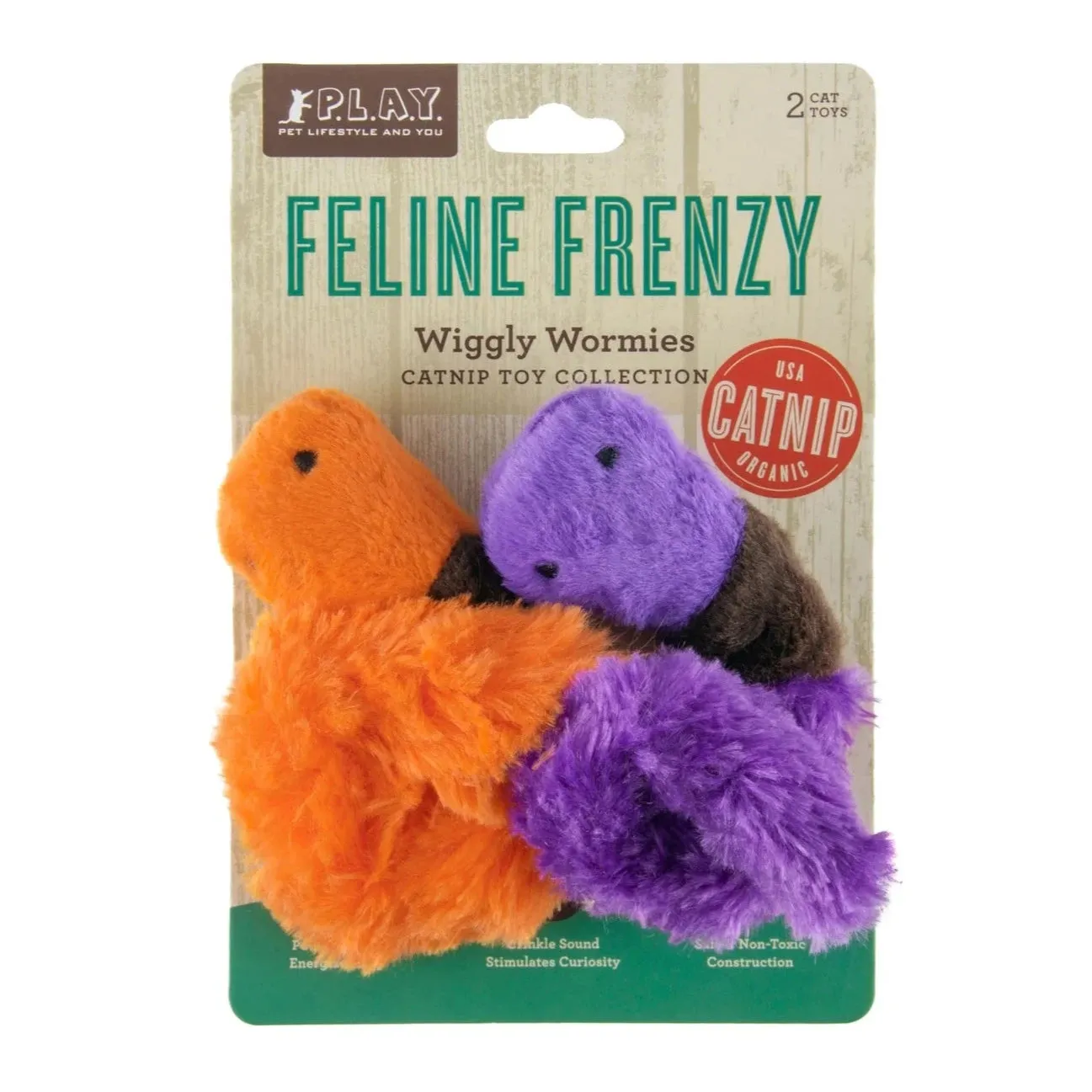 P.L.A.Y. Wiggly Worm Cat Toy