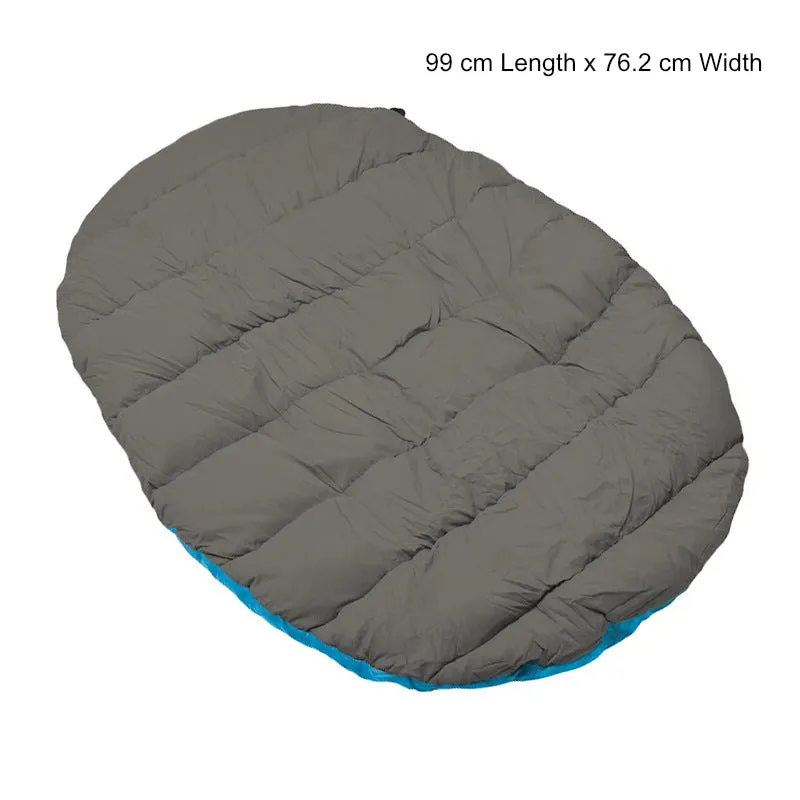 Plush Travel-Ready Outdoor Puppy Bed