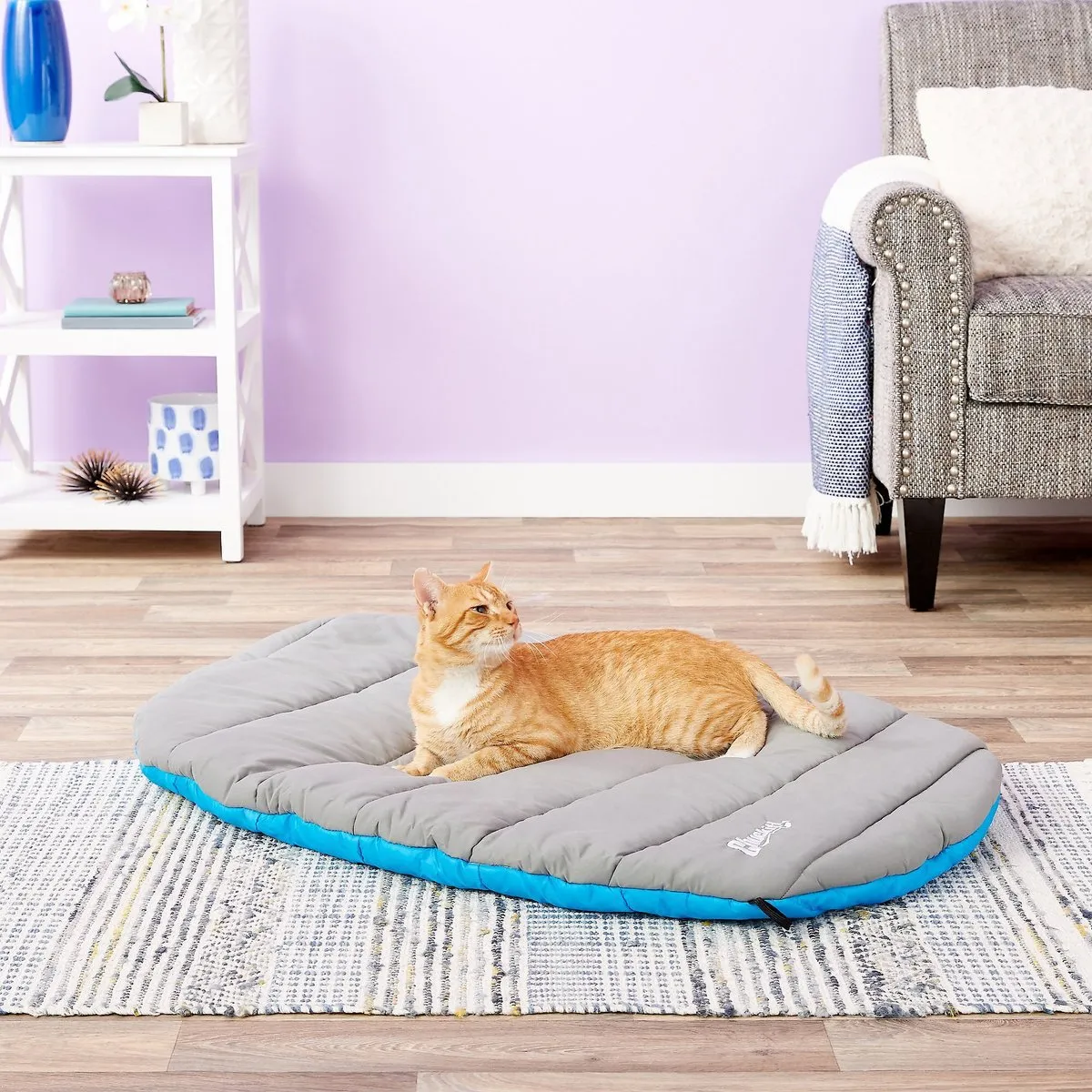 Plush Travel-Ready Outdoor Puppy Bed