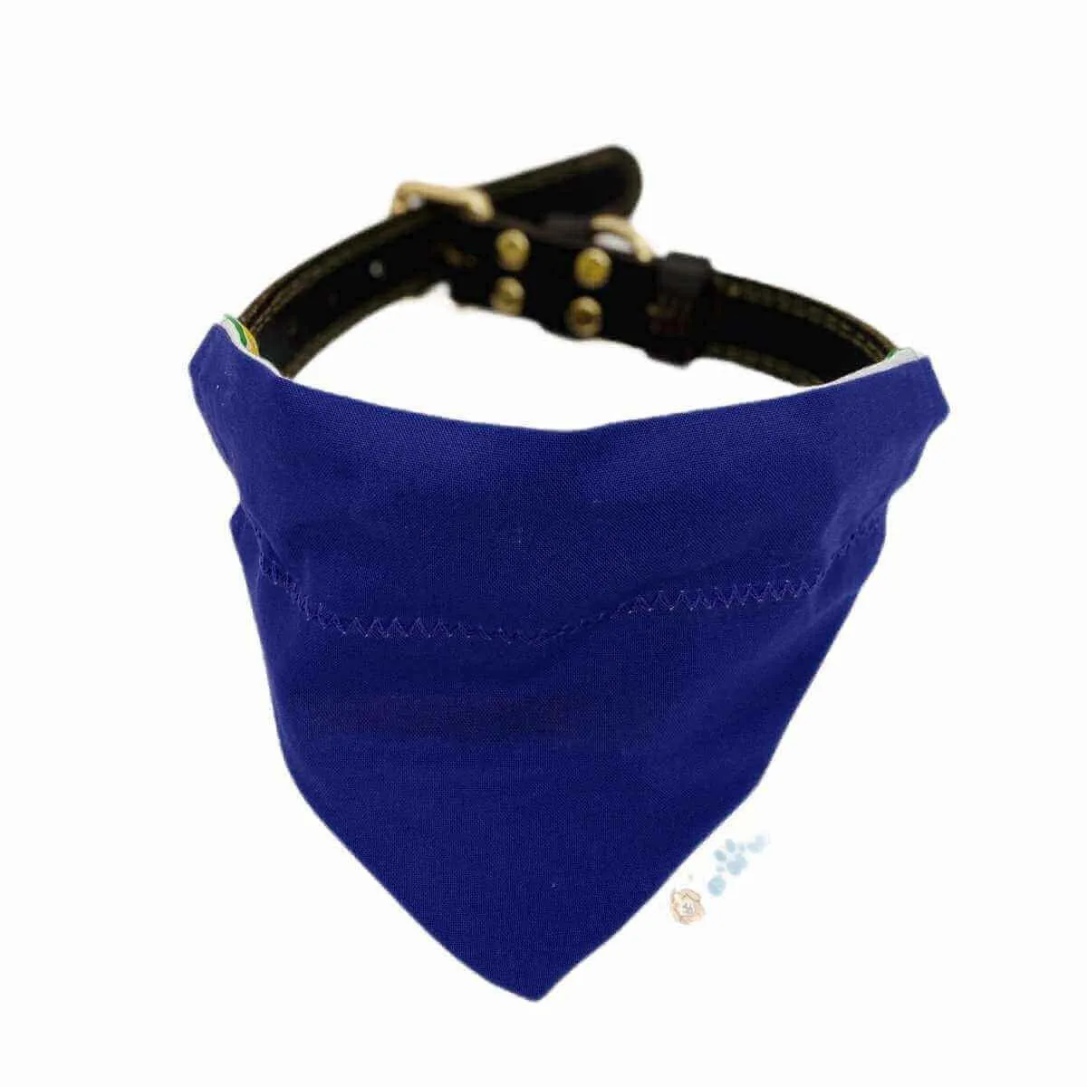 Purple, Green and Gold Mardi Gras Dog Bandana