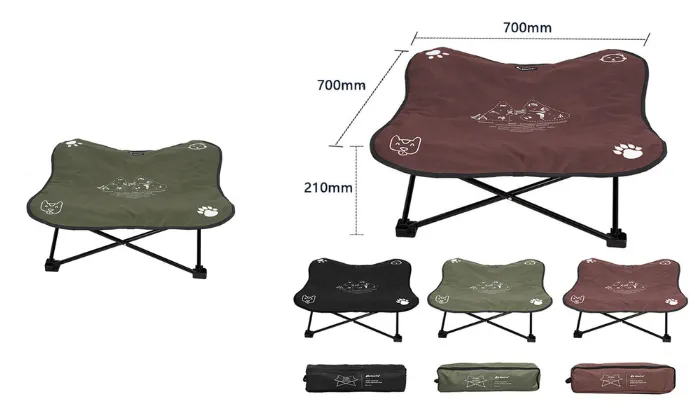 ShineTrip Elevated Dog Cat Bed