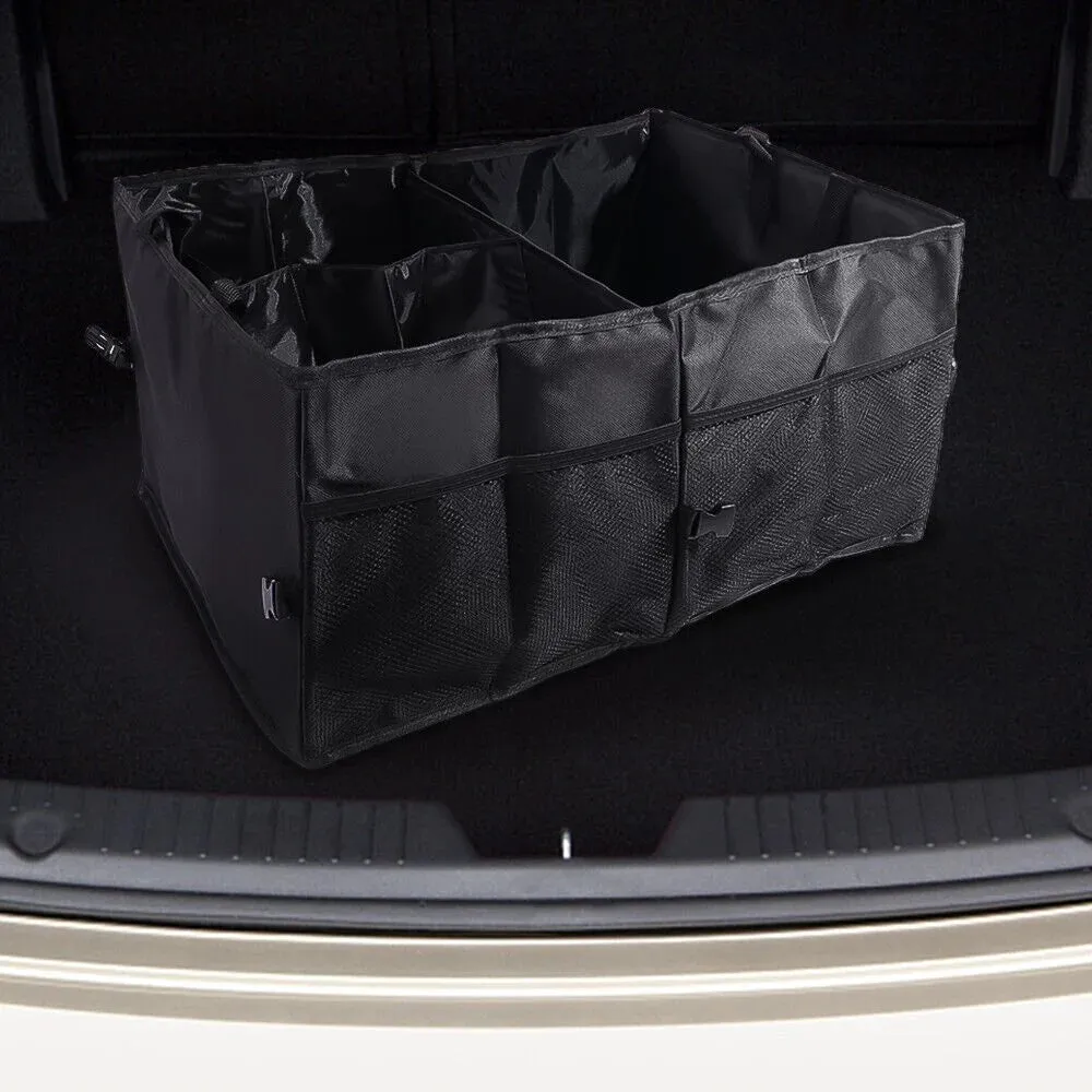 Trunk Cargo Organizer Folding Storage Collapse Bag Bin for Car Truck SUV 40L US