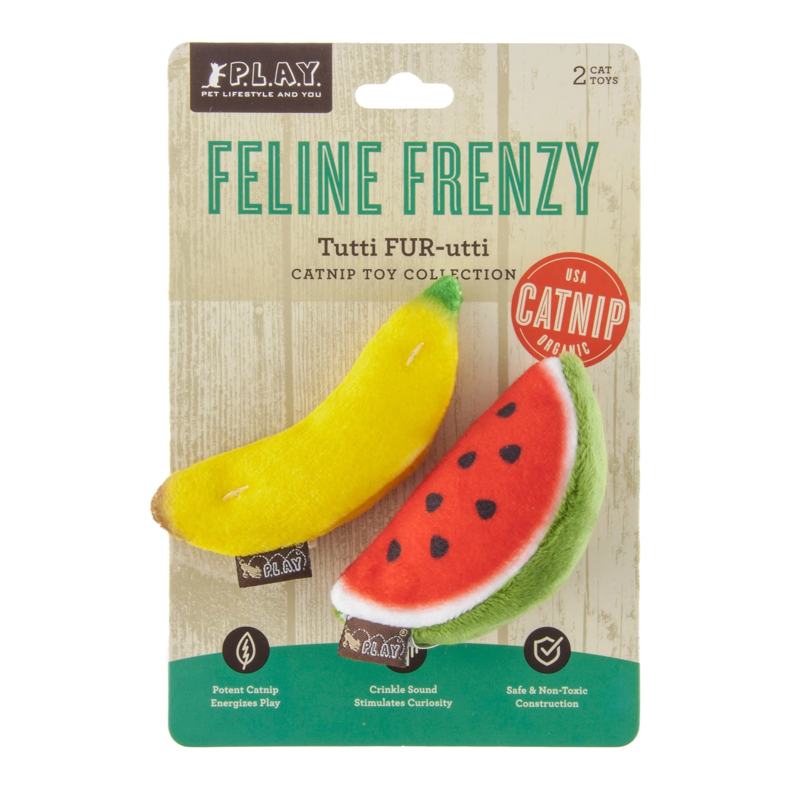 Tutti Frutti Catnip Toy Set