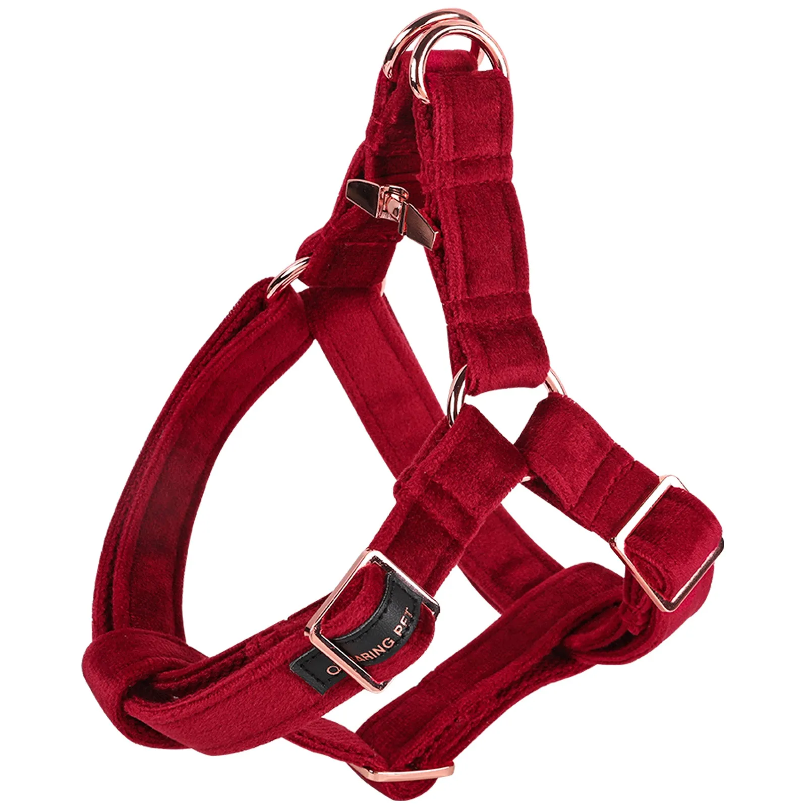 Velvet Dog Harness,  Adjustable Heavy Duty Dog Harness for Small Medium Large Dogs