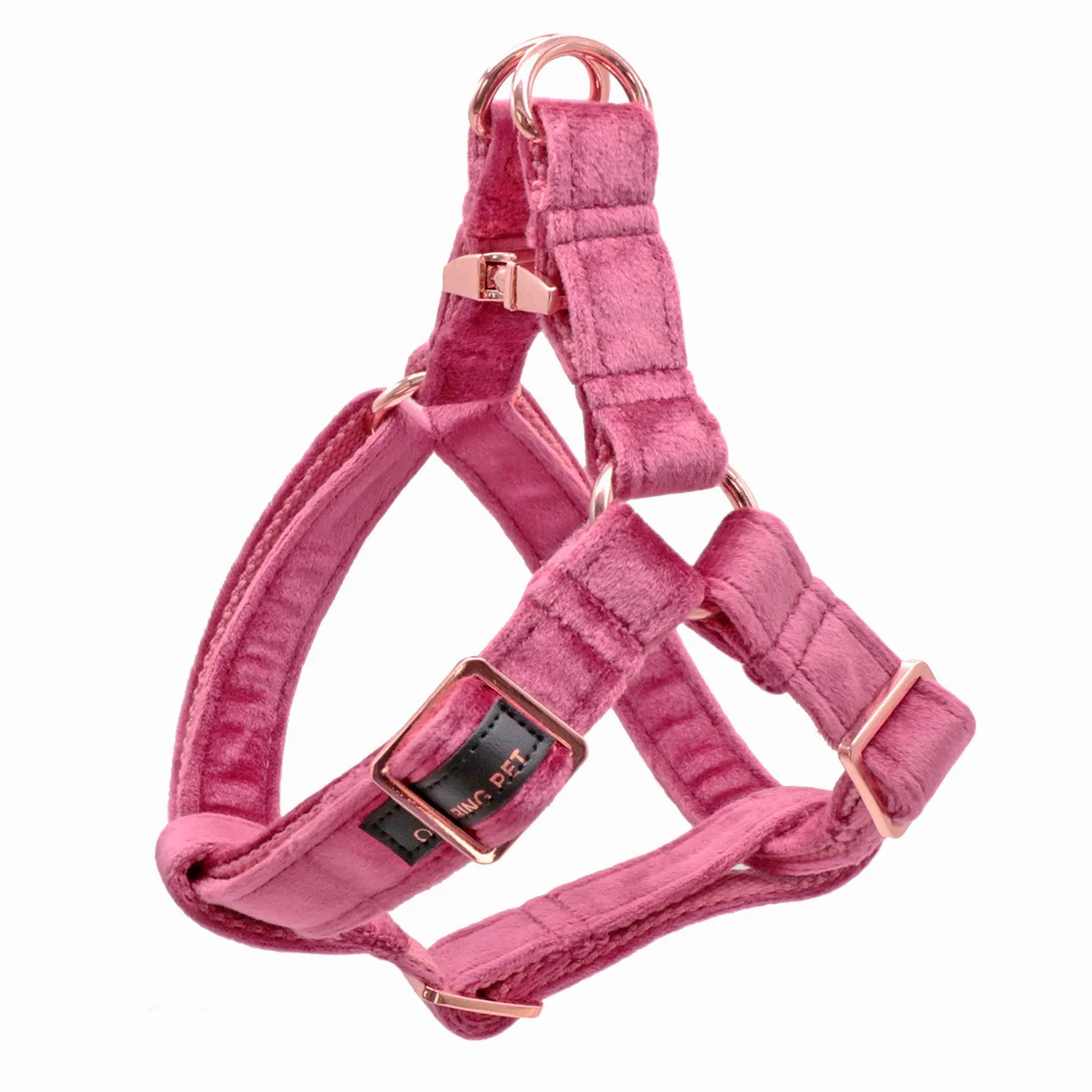 Velvet Dog Harness,  Adjustable Heavy Duty Dog Harness for Small Medium Large Dogs